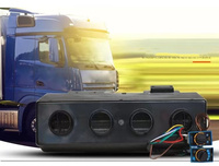 Universel 12V 24V A/C Universel voiture climatiseur compresseur électrique sous tableau de bord climatisation pour Universal