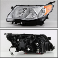 Para 2009 2010 2011 2012 SUBARU FORESTER lámpara de cabeza faros de coche faro Led