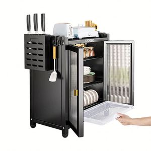 New Kitchen Storage Cabinet Multi Function Folding Metal <b>Dish</b> Plate Drying Rack for Sale - Product Image 2