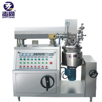ZT ligne de production cosmétique 100L homogénéisateur sous vide mélangeur machine crème faisant la machine équipement de production de lotion