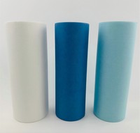Lingettes jetables non tissées Spunlace pour le nettoyage automatique des machines d'impression, 500m