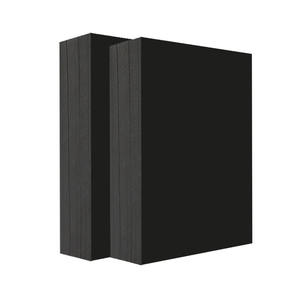 Boîtes d'emballage en papier bon marché personnalisées en gros de haute qualité carton noir à fibres longues 350 g/m² carton noir - Product Image 3