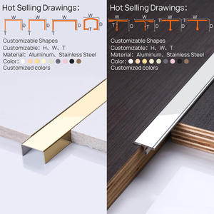 Accessori <span class=keywords><strong>per</strong></span> piastrelle di fabbrica <span class=keywords><strong>in</strong></span> metallo <span class=keywords><strong>in</strong></span> ceramica decorativa <span class=keywords><strong>in</strong></span> lega di alluminio/<span class=keywords><strong>acciaio</strong></span> inossidabile profilo angolare <span class=keywords><strong>per</strong></span> il pavimento - Product Image 5