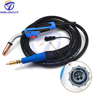 مسدس لحام ميج <span class=keywords><strong>M</strong></span>-25 بقوة 250 أمبير من المصنع مباشرة، يعمل بغاز ثاني أكسيد الكربون، مبرد بالهواء، دورة تشغيل 60٪، لأسلاك بقطر 0.8-1.2 ملم - Product Image 2