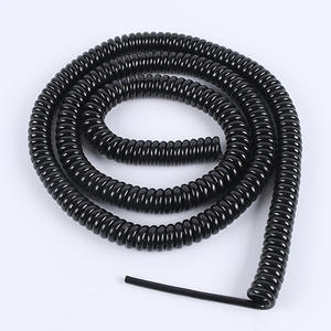 Dây Lò Xo PUR PU TPU Nhà Máy OEM Dây Cáp Xoắn Ốc Cuộn 5 Lõi 0, 75mm2 - Product Image 3