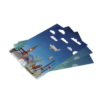 Carpeta de Archivo en Forma de L A5 A4 de PP, Impresión de Logotipo Personalizado, Portadocumentos Transparente, Carpeta de Presentación para Regalo Promocional Corporativo