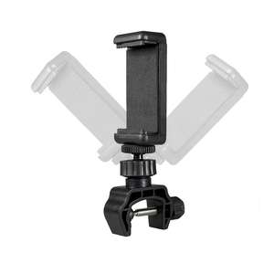 360 Degree Rotation Universal Flexible <b>Phone</b> Clamp Tripod Mount Adapter Stand Bracket Clip Mobile <b>Phone</b> Holder Adjustable Height - Product Image 3