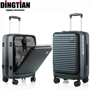 Valise d'Affaires de Bagages à Ouverture Frontale en PC ABS de 20 Pouces de Haute Qualité avec Poche pour <span class=keywords><strong>Ordinateur</strong></span> <span class=keywords><strong>Portable</strong></span> Offre Spéciale <span class=keywords><strong>Sac</strong></span> de Voyage <span class=keywords><strong>Trolley</strong></span> Prix Usine - Product Image 2