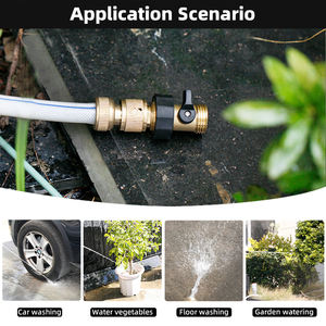 Vanne d'arrêt pour <span class=keywords><strong>tuyau</strong></span> d'eau unidirectionnel en laiton pour l'irrigation - Product Image 5