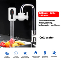 Chauffe-eau instantané de cuisine de nouvelle génération en promotion : Robinet mitigeur chauffant électronique et robinets d'eau chaude instantanée électriques