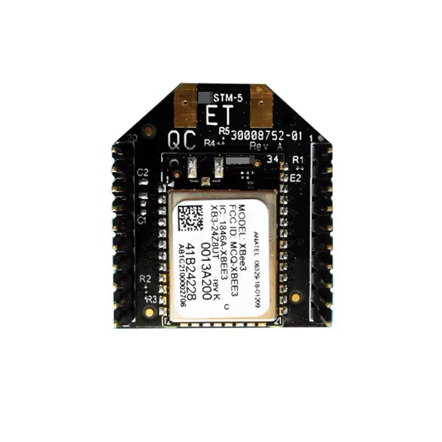 100% новый и оригинальный XBee3 ZigBee 3,0 XB3-24Z8UT 2,4 ГГц Zigbee 3,0, U.FL Ant, TH MT с сине-зуба