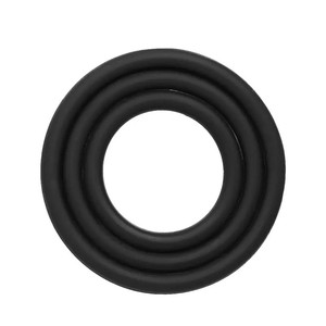 3-teiliges Set ohne Stromversorgung, lebendige schwarze Silikon-Penisringe für Erwachsene, flexibel, bequeme Passform, steigert das Vergnügen, verlängert die Ejakulation - Product Image 5