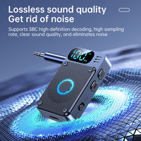 Récepteur-émetteur audio sans fil HIGI Mini, kit voiture Bluetooth mains libres portable