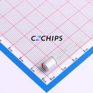 Condensador Sólido PA25V270M6X8, Componente de Orificio Pasante (THT), D6.3xL8mm 270uF 20% 25V 2.9A100kHz - Product Image 1