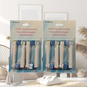 Wholesale Nylon Medium Bristle <b>Toothbrush</b> <b>Heads</b> for Oral-B Electric <b>Toothbrush</b> Household Use OEM Customized Multi-color Options - Product Image 5
