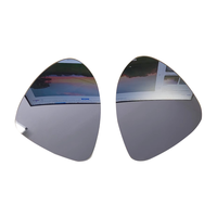 Verre de rétroviseur d'aile de porte latérale chauffante avant pour Porsche Cayenne 2011-2014