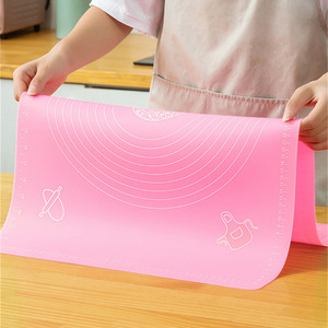 <b>Silicone</b> Kneading Mat With Scale Food Grade Non Stick <b>Baking</b> Mat For Kitchen Use - Product Image 3