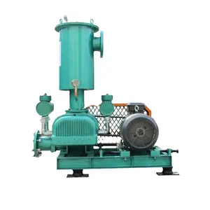 air cooled cycle gas circulating roots vacuum pump for sewage treatment