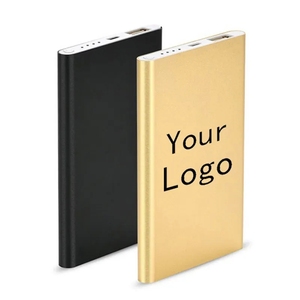 Hot Selling Custom Logo Mini Power Bank 4000mah Mobile Charger PowerBank Promotional Gift Power Bank