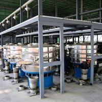 Machine de tamisage vibratoire rotative industrielle, tamis vibrant circulaire pour le criblage de particules, gravier et sable dans l'exploitation minière