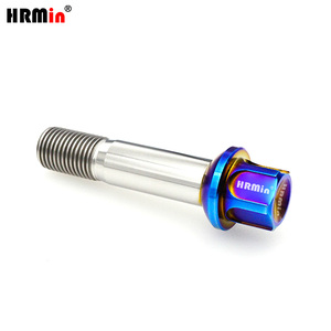 HRMin alta calidad Gr5 <span class=keywords><strong>tornillo</strong></span> de titanio M14 * 1,5*45mm asiento de bola <span class=keywords><strong>antirrobo</strong></span> rueda de coche perno bloqueo para Benz condición nuevo - Product Image 3