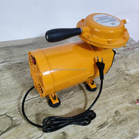 Compresseur d'air mini sans huile 110V/220V 0,5 CV en alliage d'aluminium, faible bruit, double tension, pistolet de peinture haute pression 750cc