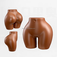 Mannequin Femme Plastique Hanches Courbes Grande Taille Fessier Bombé pour Sous-vêtements Modèle Africain Américain