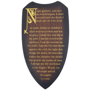Espada <span class=keywords><strong>Longclaw</strong></span> de Canción de Hielo y Fuego con Placa de Pared del Juramento de la Guardia Nocturna para Exhibición y Cosplay - Product Image 5