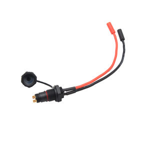 Kabel Ebus garis koneksi tahan air, kabel Motor 9 Pin Julet roda e-bikecontroller, kawat konversi sepeda Motor belakang bak - Product Image 1