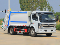 Camion à ordures compacté diesel manuel Dongfeng 6X2 compacteur Jac de haute qualité 3 tonnes compresseur de déchets prix de la voiture à ordures