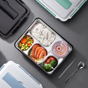 <strong>Small</strong> Set Self-Heating Sealing Square Rice Reusable Recycle Paper School Bag <strong>Lunch</strong> <strong>Box</strong> Microwavable 1-3L Capacity Modern <strong>Box</strong> - Product Image 3