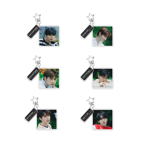 Custom Creative <b>Anime</b> Cartoon Fashionable Sandwich Acrylic Key Chain with UV Printing Souvenir Bag Pendant Star Accessories - Product Image 2