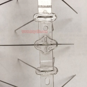 <span class=keywords><strong>Traitement</strong></span> UV de haute qualité sur le toit en acier inoxydable Pigeons Cat Control <span class=keywords><strong>Anti</strong></span> Bird Spikes - Product Image 2