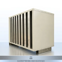 Lames acoustiques insonorisantes pour la ventilation et la réduction du bruit, pour usage intérieur et extérieur, industriels, écologiques, pour bureaux, gymnases, KTV