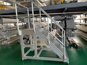 Zhenghe truy cập bước hồ sơ cầu thang lan can nền tảng làm việc với tay vịn - Product Image 5