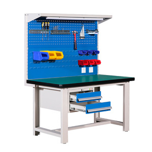 Banco de Trabajo Resistente Antiestático de Acero GQK, Banco para Electricistas, Técnicos, Línea de Ensamblaje, Reparación de Automóviles, Mesa de Laboratorio - Product Image 1
