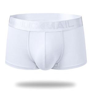 Calzoncillos Bóxer de Hombre de Alta Calidad, Corte Bajo, con Efecto U, Transpirables, de Secado Rápido, Color Sólido, Spandex/Modal, Cintura Elástica, Tejido de Punto, Impresión Digital - Product Image 3