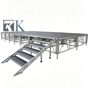 Customized Platform Aluminum Alloy Stage Heavy-Duty Event Portable Stage for Concert Wedding Outdoor - Product Image 1