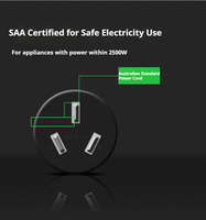 Câble d'alimentation YHYadapter Australie 1,2M/1,5M/3M AC CEE vers prise Nema C7 IP11 certifié VDE pour ordinateur et instrumentation