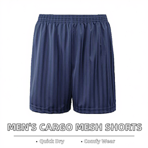 Pantalones Cortos Cargo para Hombre, Cómodos, de Verano, Estampados, Deportivos, de Lona, Cintura Media, 100% Algodón, Impermeables, Transpirables - Product Image 3