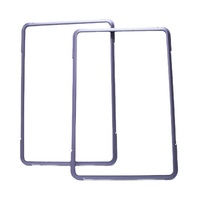 Service de Brochage pour Cadres d'Affichage d'Équipements Électroniques en Acier Inoxydable et Aluminium Usinés CNC, avec Bords de Précision