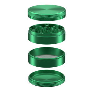 Precio al por Mayor, Molinillo <span class=keywords><strong>de</strong></span> Hierbas Clásico Ecológico <span class=keywords><strong>de</strong></span> Aluminio <span class=keywords><strong>de</strong></span> 2.5 Pulgadas, <span class=keywords><strong>de</strong></span> Alta Calidad, <span class=keywords><strong>de</strong></span> Cuatro Capas, Accesorios para Molinillo <span class=keywords><strong>de</strong></span> <span class=keywords><strong>Tabaco</strong></span> - Product Image 4