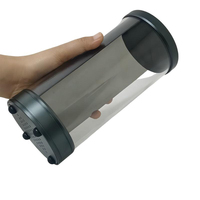 Affichage Cylindrique LCD Holographique 3D avec Contrôle par Application Tactile, Projection Holographique 360° Sans Lunettes pour Commerce de Détail Intérieur et Aéroports