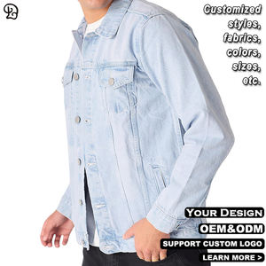 Giacche di <span class=keywords><strong>jeans</strong></span> eleganti e alla moda di alta qualità da <span class=keywords><strong>uomo</strong></span> alla moda di alta qualità giacche di <span class=keywords><strong>jeans</strong></span> Casual eleganti con bottoni anteriori a maniche lunghe per gli uomini - Product Image 4