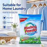 Poudre à lessiver personnalisable OEM, formule douce pour la peau, sans résidus, pour le lavage quotidien des vêtements, nettoyage domestique quotidien
