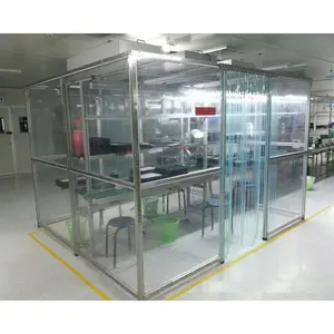 iso6 gmp clean room with fan filter unit gmp modular dust free clean room equipment