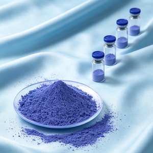 Livraison rapide, poudre de peptide de cuivre bleu GHK-Cu, peptides lyophilisés, haute pureté, GHKCU 20 mg, qualité supérieure, matière première cosmétique - Product Image 2