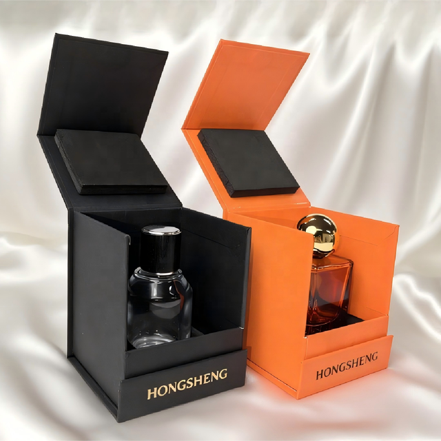 Custom Luxury Matte Finish Cardboard  Box for Skin Care Candles Gifts  Packaging Empty Spray Perfume Bottles With Box