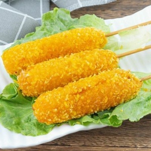 Sokak aperatif için toptan kore kızarmış peynir Hot Dog Mix tozu - Product Image 4