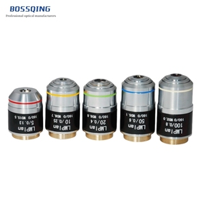 Độ nét cao ống kính Achromatic metallographic dài làm việc khoảng cách phẳng-lĩnh vực chống phản chiếu lớp phủ OEM tùy chỉnh - Product Image 4